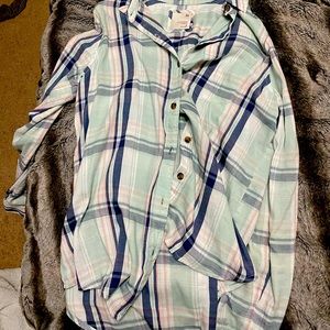 light long sleeve flannel